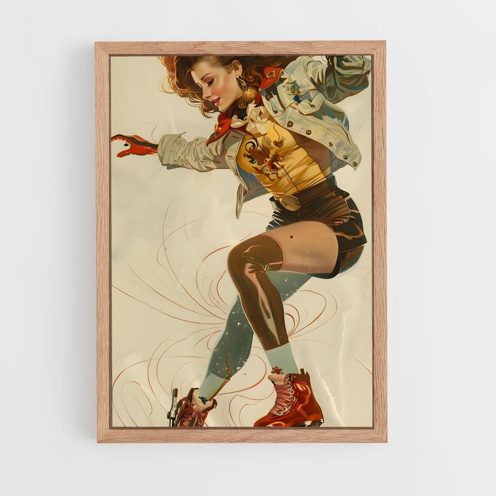 Poster World roller (vue 4)